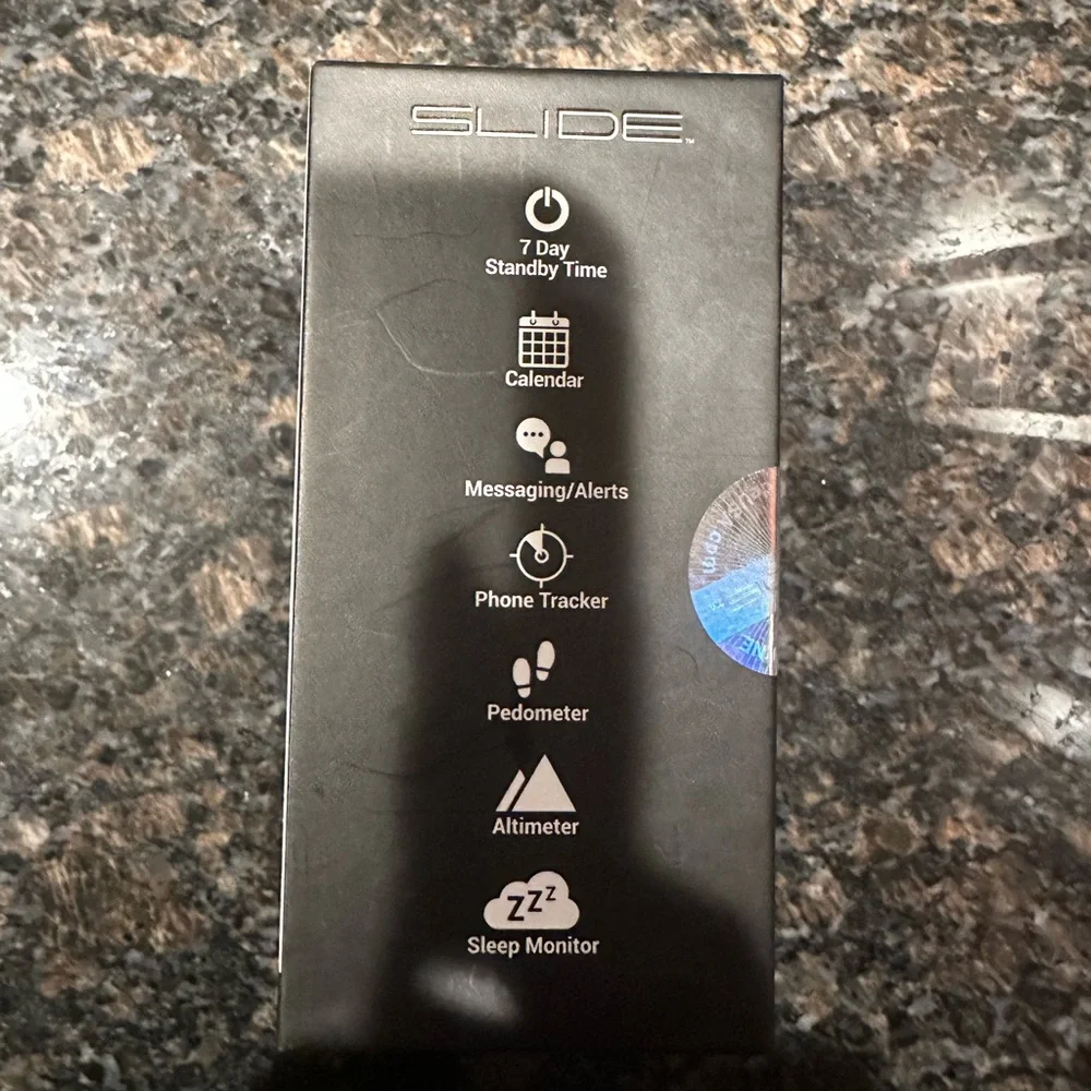 Slide SW100-BK Smartwatch - Black